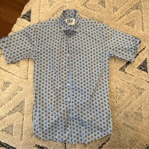 Boji Surf Company Button Up Mens Shirt Size M Sailboat